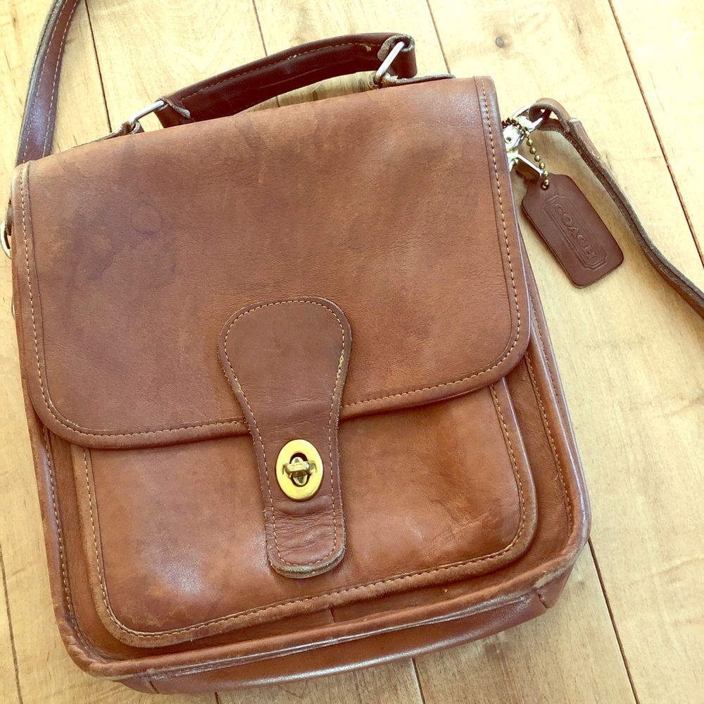 Vintage Coach Bag - All Leather